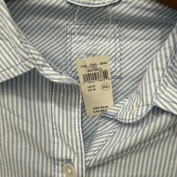 Linen Striped Shirt - Picture 3 of 3